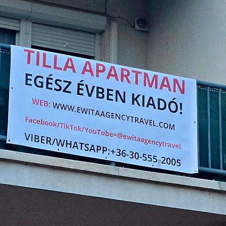 Tilla Apartman Hajdúszoboszló Eksteriør billede