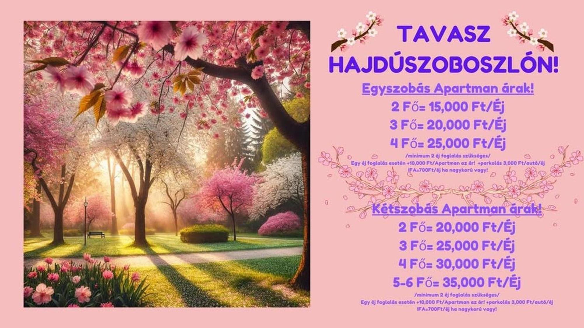 Tilla Apartman Hajdúszoboszló Eksteriør billede